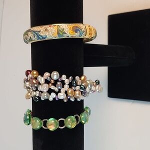 Bundle of 3 beautiful & unique bracelets